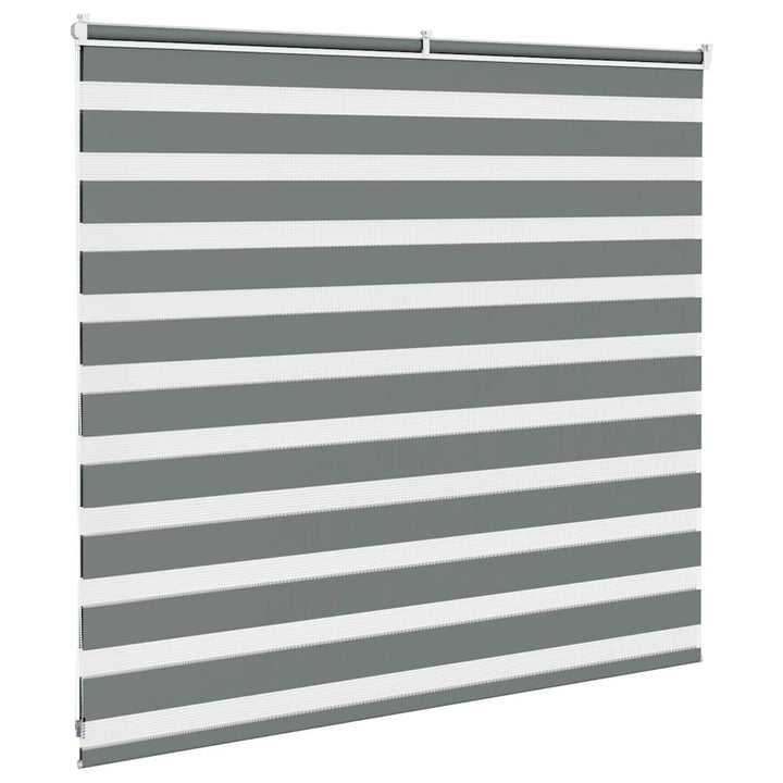 zebragardin mørkegrå 165x100 cm stofbredde 160,9 cm polyester
