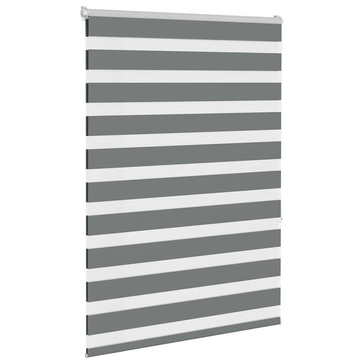 zebragardin mørkegrå 100x150 cm stofbredde 95,9 cm polyester