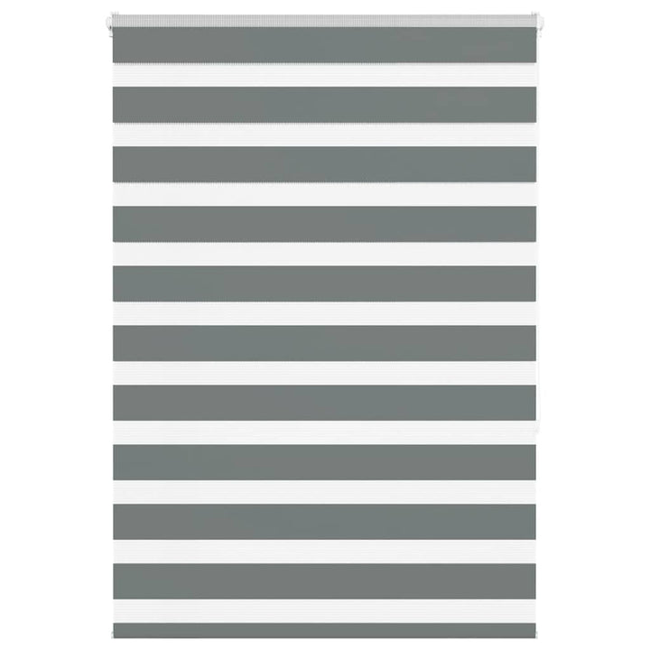 zebragardin mørkegrå 115x150 cm stofbredde 110,9 cm polyester
