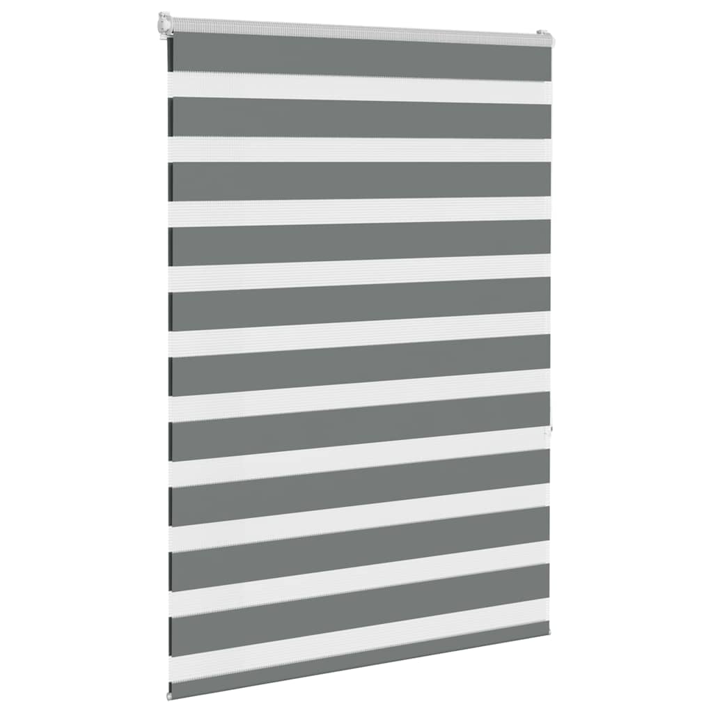 zebragardin mørkegrå 115x150 cm stofbredde 110,9 cm polyester