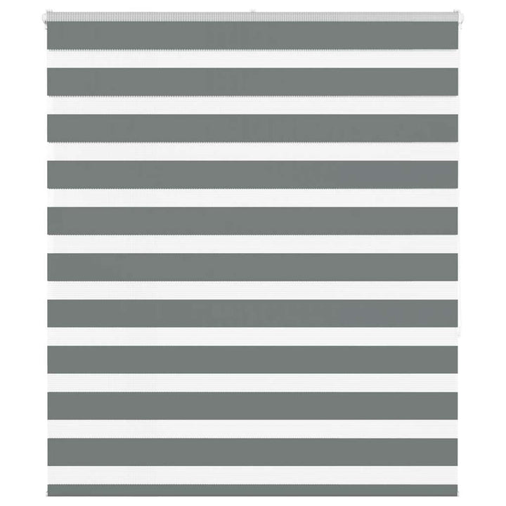 zebragardin mørkegrå 135x150 cm stofbredde 130,9 cm polyester