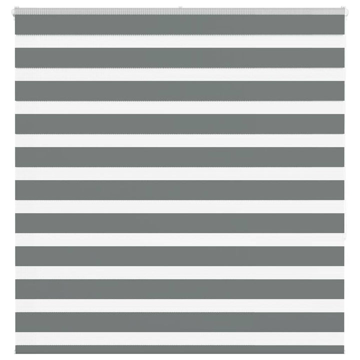 zebragardin mørkegrå 140x150 cm stofbredde 135,9 cm polyester