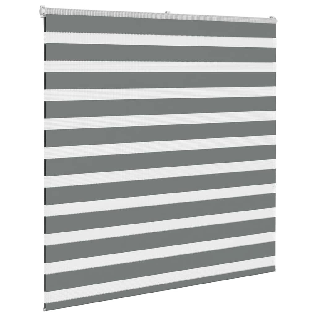 zebragardin mørkegrå 140x150 cm stofbredde 135,9 cm polyester