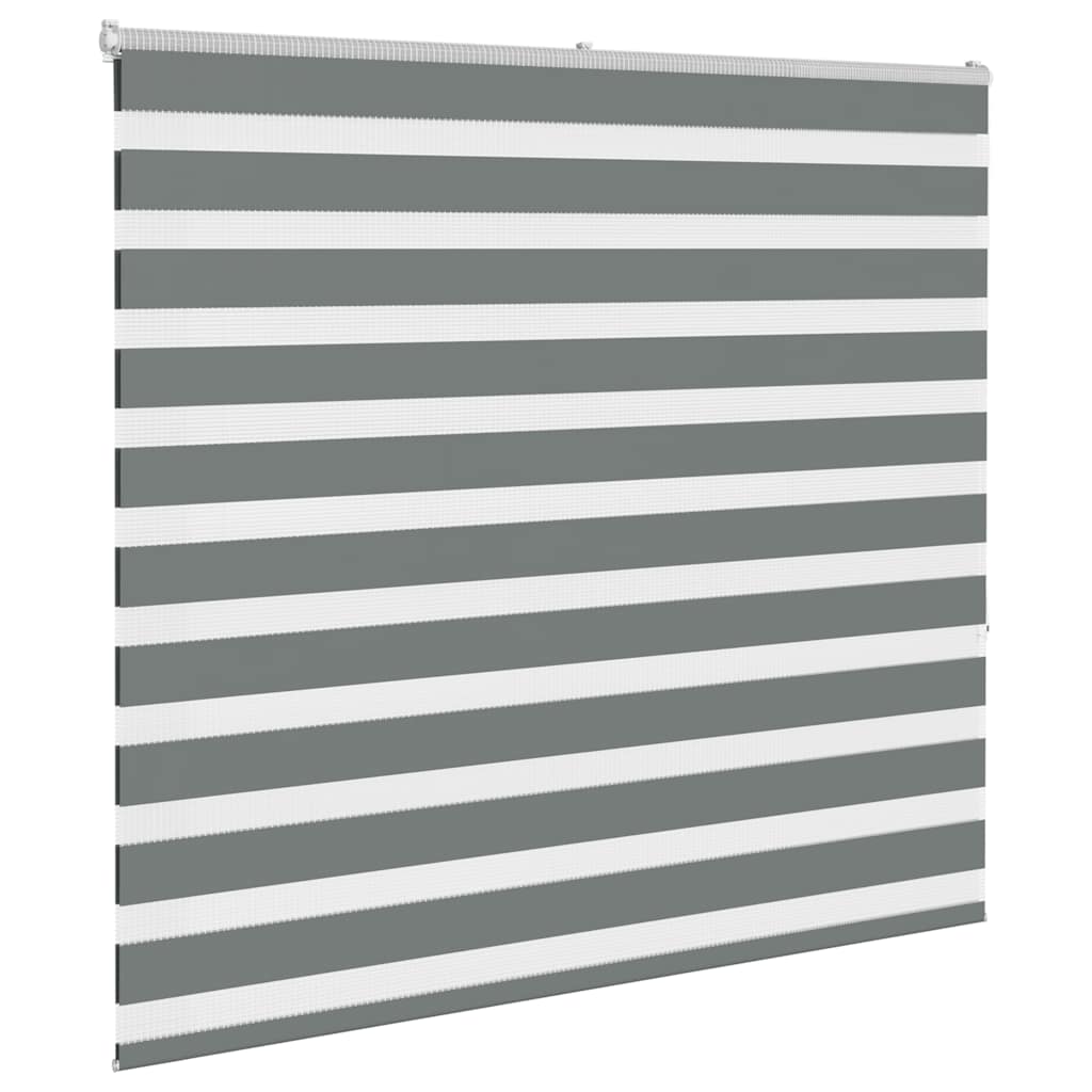zebragardin mørkegrå 155x150 cm stofbredde 150,9 cm polyester