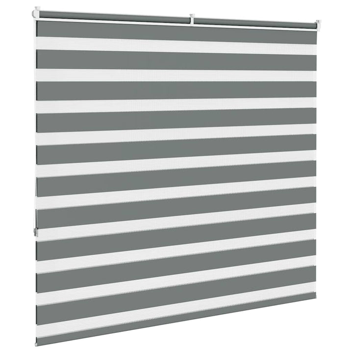 zebragardin mørkegrå 155x150 cm stofbredde 150,9 cm polyester
