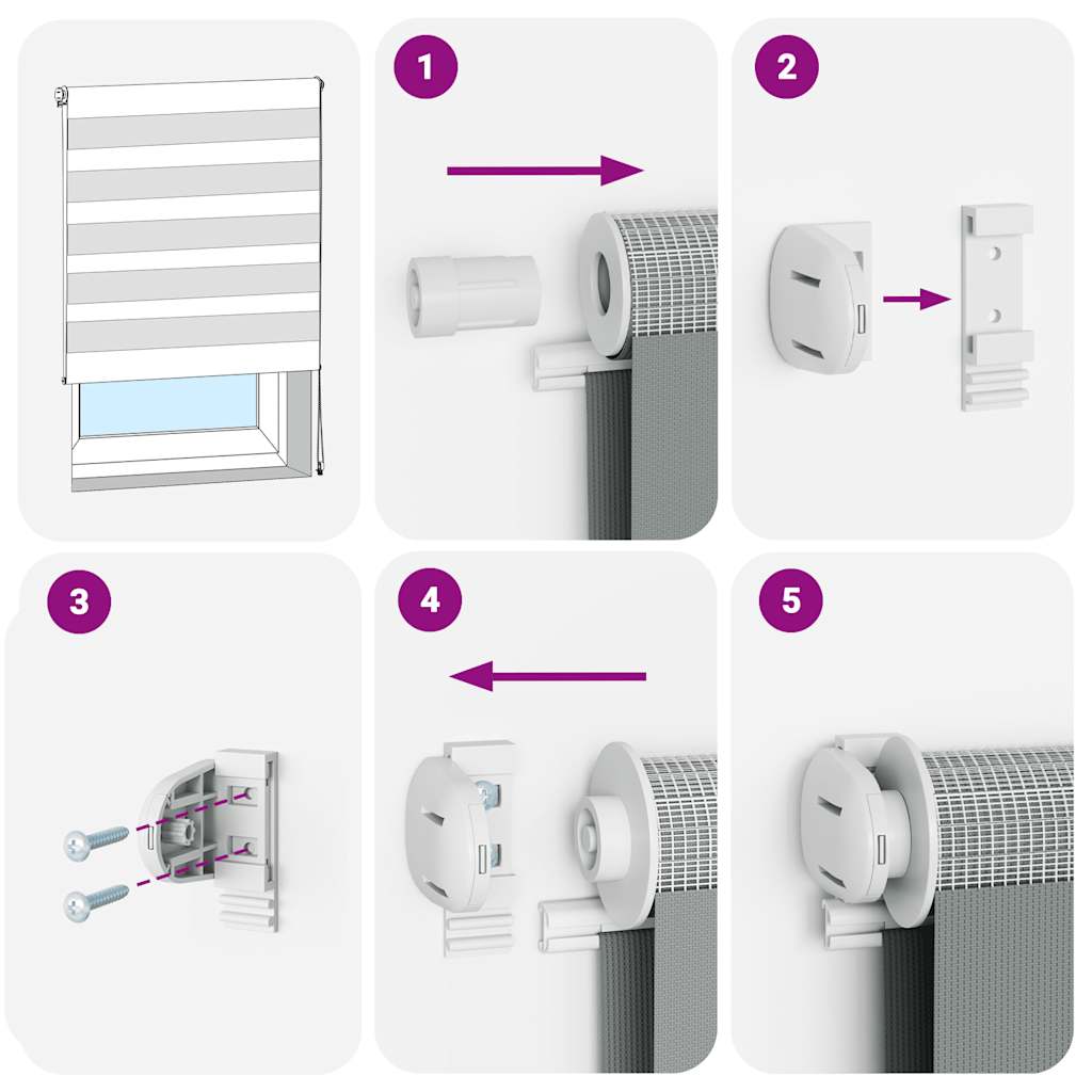 zebragardin mørkegrå 165x150 cm stofbredde 160,9 cm polyester