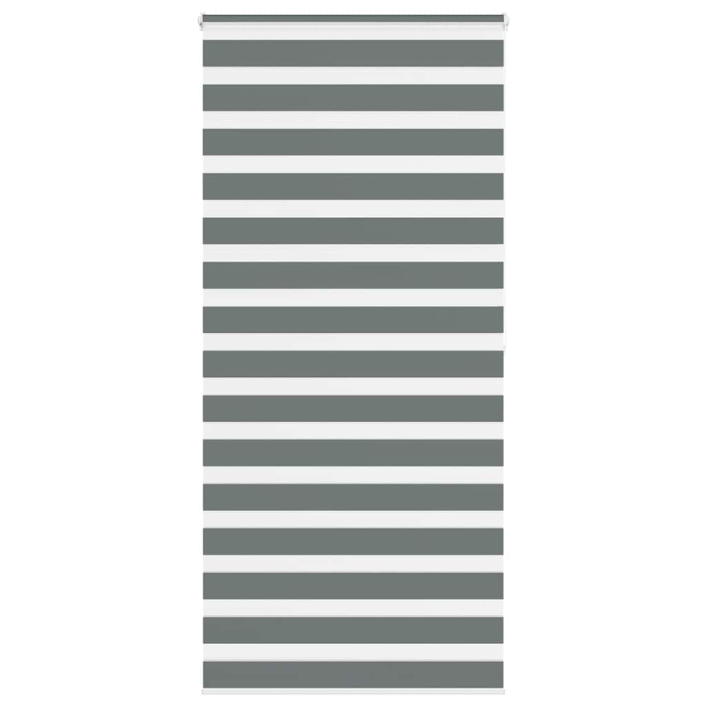 zebragardin mørkegrå 100x200 cm stofbredde 95,9 cm polyester