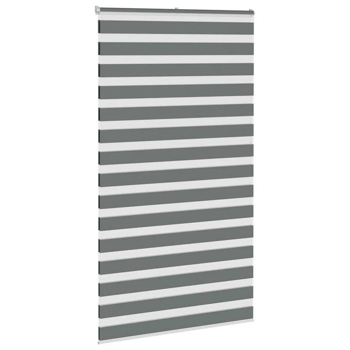 zebragardin mørkegrå 120x200 cm stofbredde 115,9 cm polyester