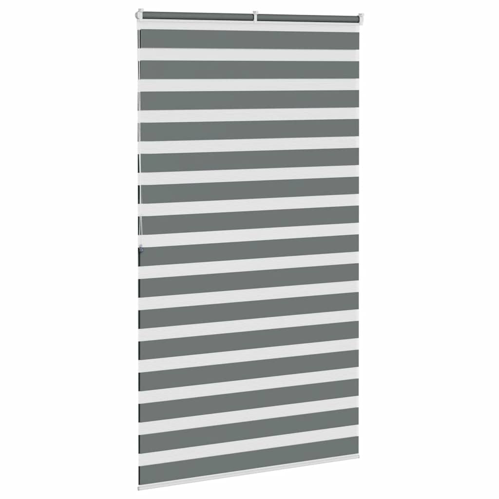 zebragardin mørkegrå 120x200 cm stofbredde 115,9 cm polyester