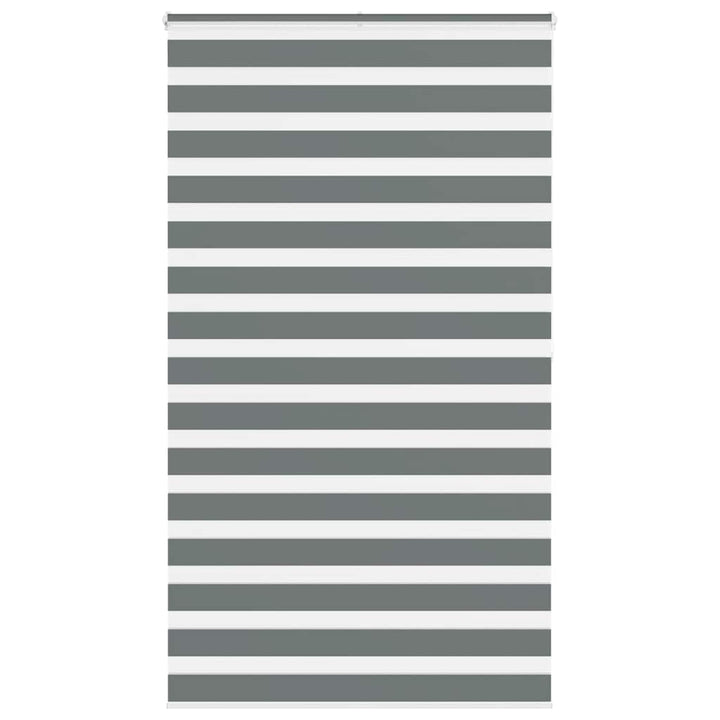 zebragardin mørkegrå 125x200 cm stofbredde 120,9 cm polyester