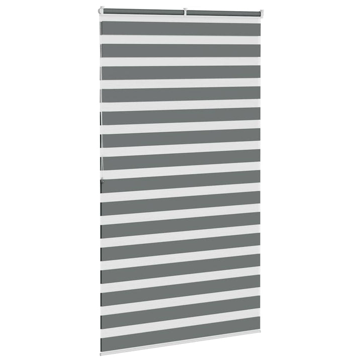 zebragardin mørkegrå 125x200 cm stofbredde 120,9 cm polyester