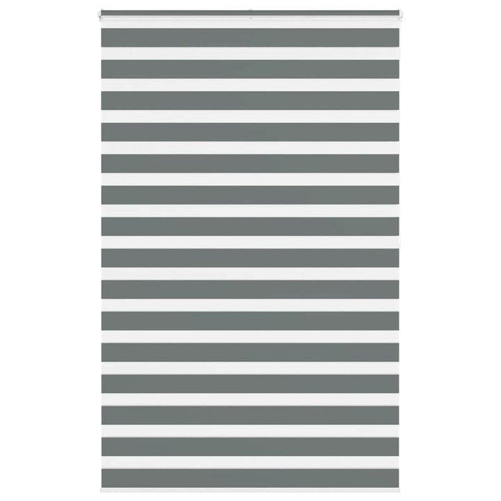 zebragardin mørkegrå 145x200 cm stofbredde 140,9 cm polyester