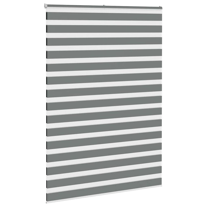 zebragardin mørkegrå 160x200 cm stofbredde 155,9 cm polyester