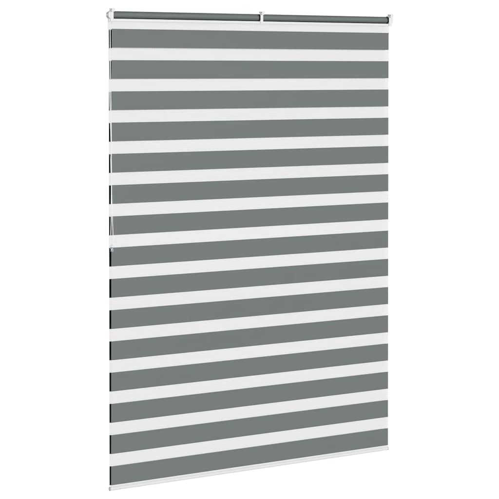 zebragardin mørkegrå 160x200 cm stofbredde 155,9 cm polyester