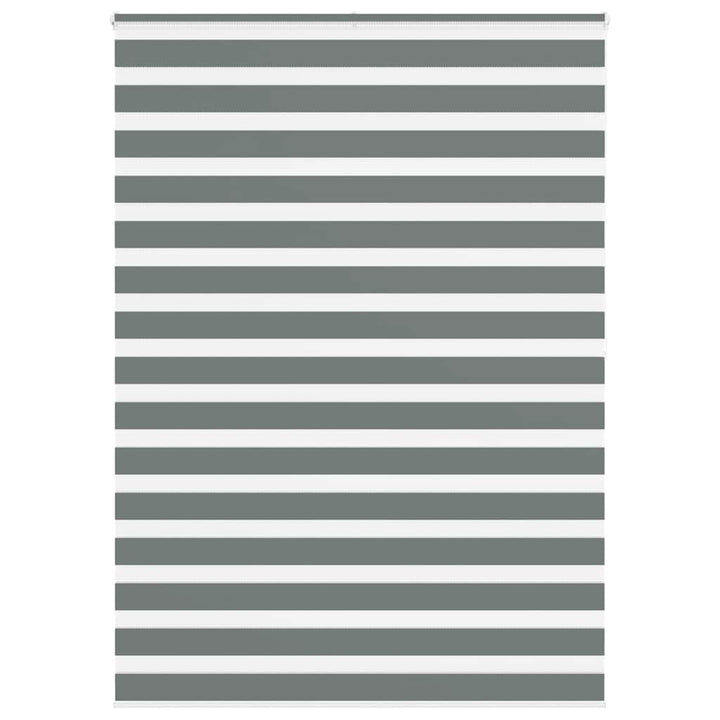zebragardin mørkegrå 165x200 cm stofbredde 160,9 cm polyester