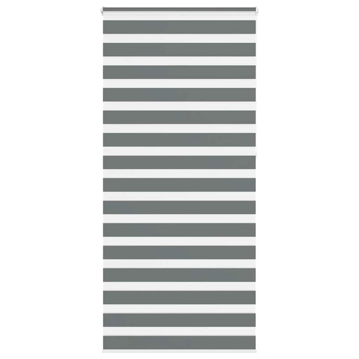 zebragardin mørkegrå 100x230 cm stofbredde 95,9 cm polyester
