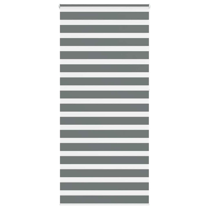 zebragardin mørkegrå 115x230 cm stofbredde 110,9 cm polyester