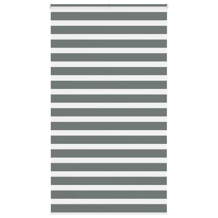 zebragardin mørkegrå 120x230 cm stofbredde 115,9 cm polyester