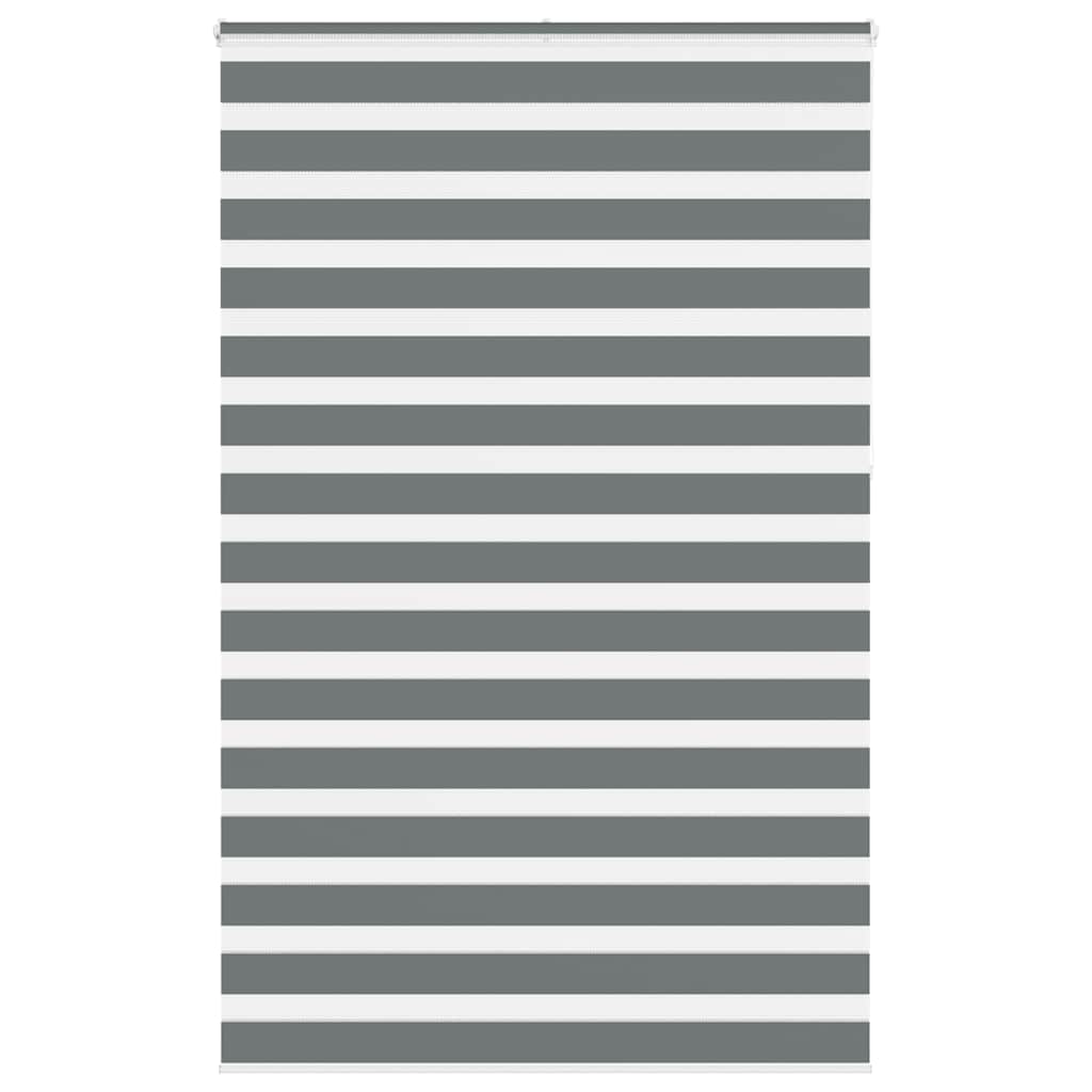 zebragardin mørkegrå 145x230 cm stofbredde 140,9 cm polyester