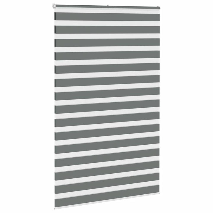 zebragardin mørkegrå 150x230 cm stofbredde 145,9 cm polyester