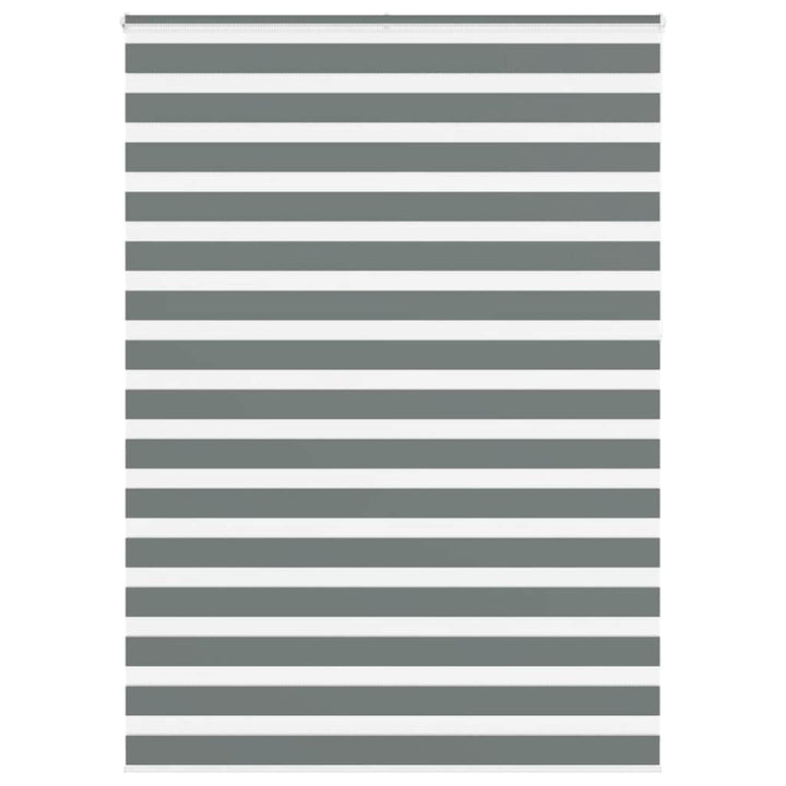 zebragardin mørkegrå 155x230 cm stofbredde 150,9 cm polyester