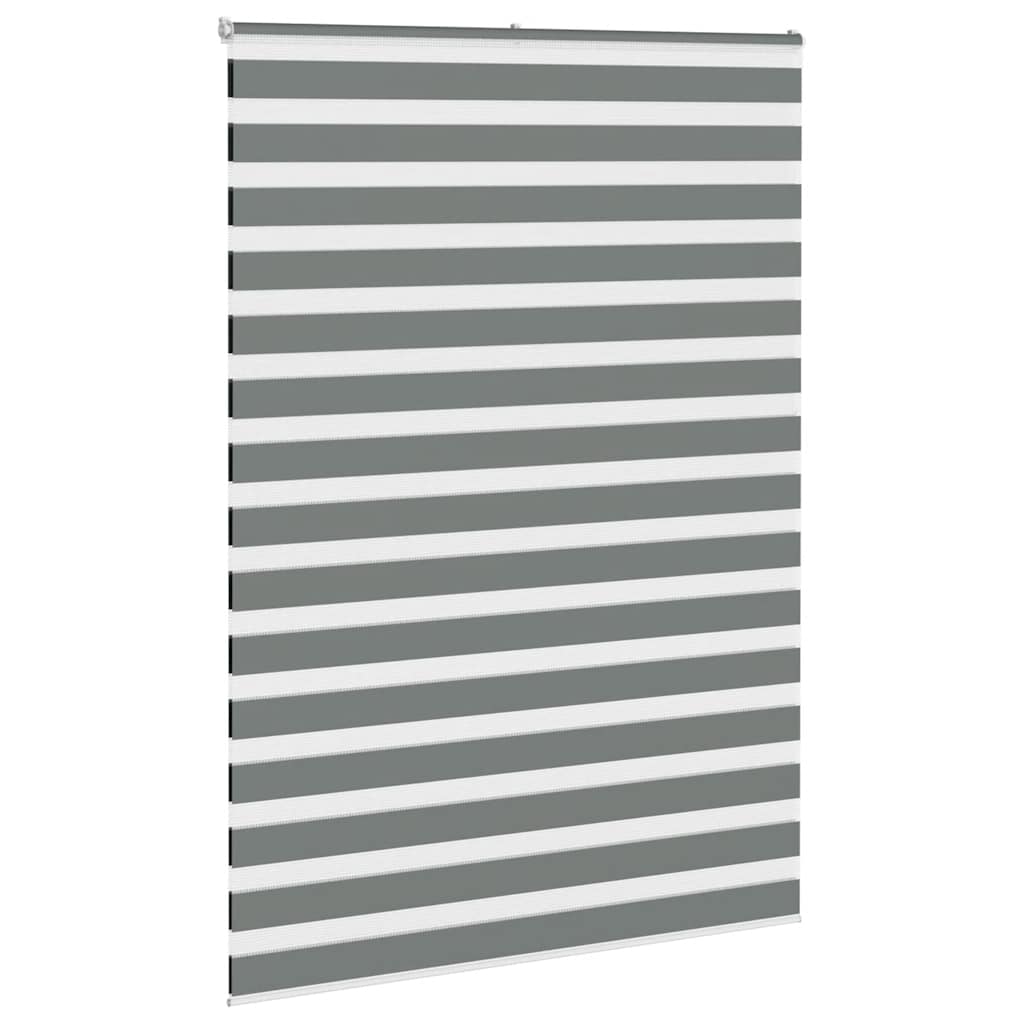zebragardin mørkegrå 160x230 cm stofbredde 155,9 cm polyester