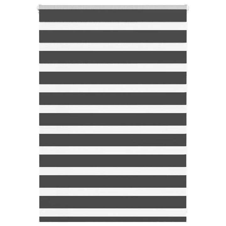 zebragardin sort 95x100 cm stofbredde 90,9 cm polyester