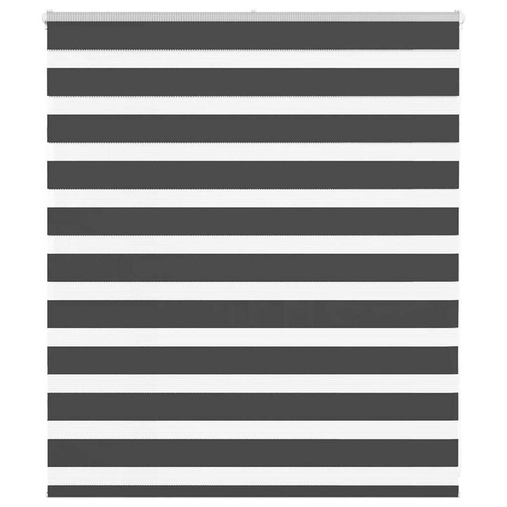 zebragardin sort 125x100 cm stofbredde 120,9 cm polyester