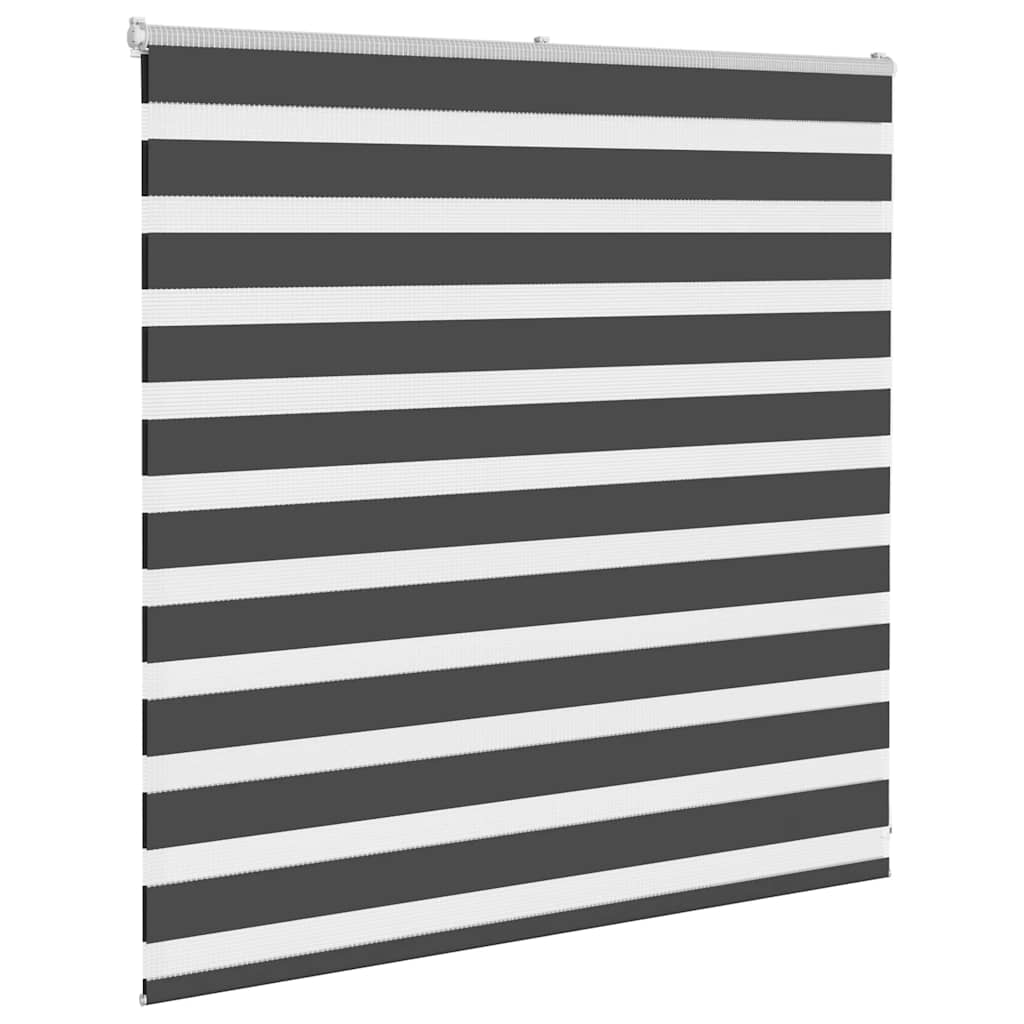 zebragardin sort 140x100 cm stofbredde 135,9 cm polyester