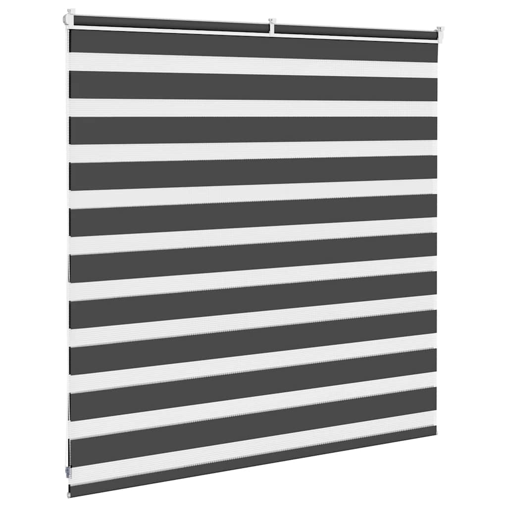 zebragardin 150x100 cm stofbredde 145,9 cm polyester sort