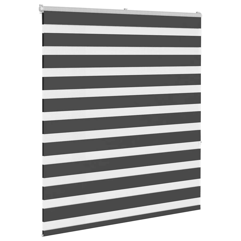 zebragardin sort 120x150 cm stofbredde 115,9 cm polyester
