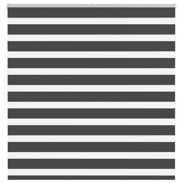 zebragardin sort 145x150 cm stofbredde 140,9 cm polyester