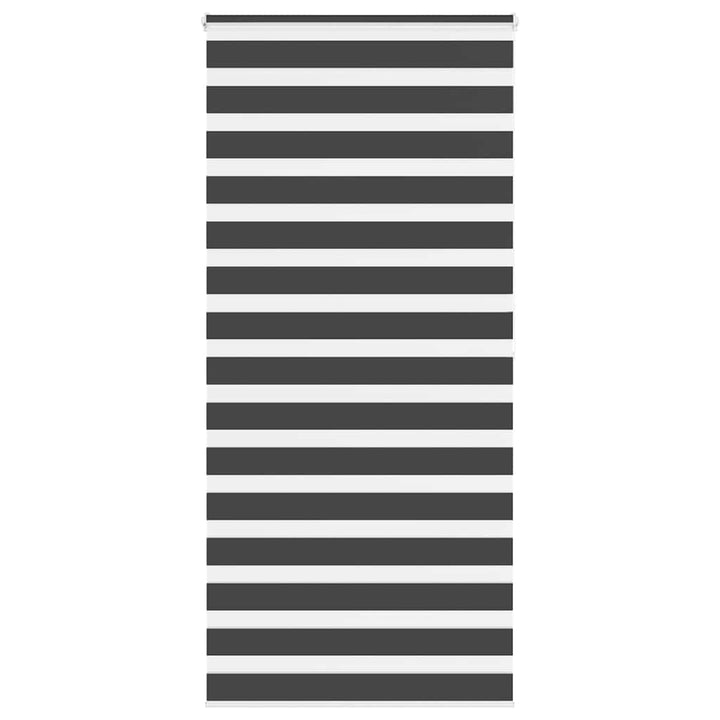 zebragardin sort 105x200 cm stofbredde 100,9 cm polyester