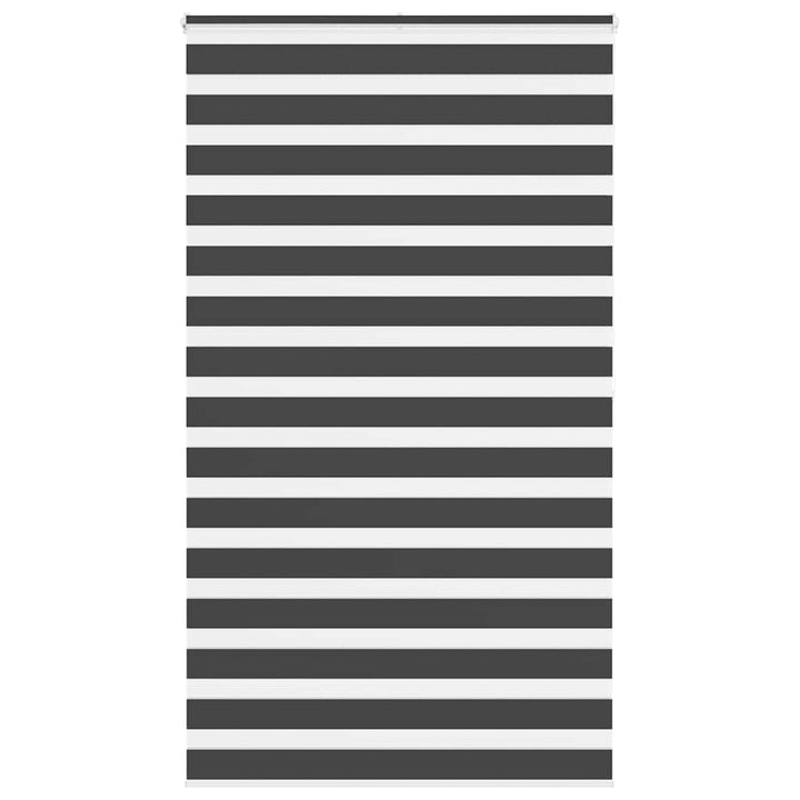 zebragardin sort 120x200 cm stofbredde 115,9 cm polyester