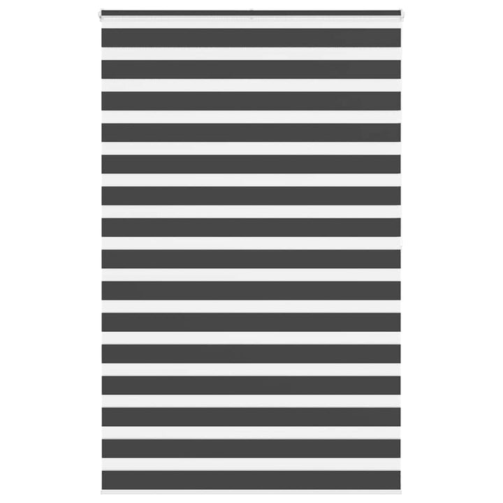 zebragardin sort 145x200 cm stofbredde 140,9 cm polyester