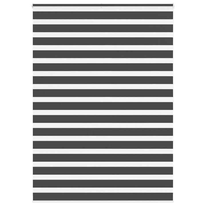 zebragardin sort 155x200 cm stofbredde 150,9 cm polyester