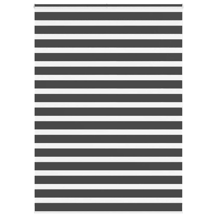 zebragardin sort 165x200 cm stofbredde 160,9 cm polyester