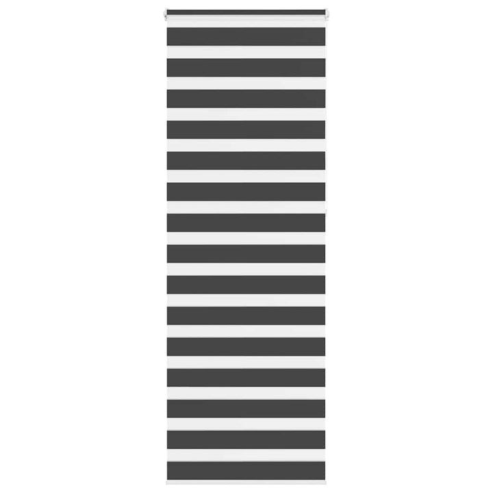 zebragardin sort 70x230 cm stofbredde 65,9 cm polyester