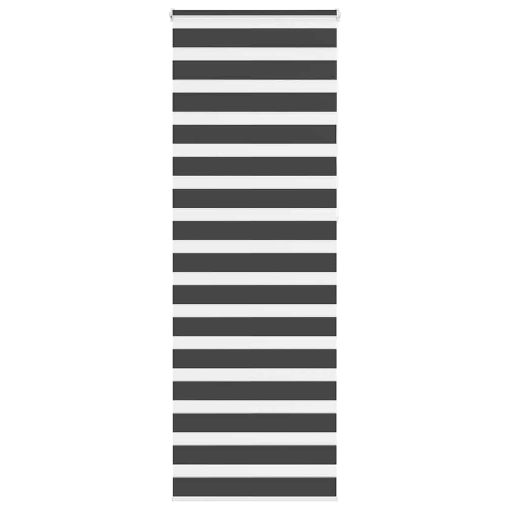 zebragardin sort 80x230 cm stofbredde 75,9 cm polyester