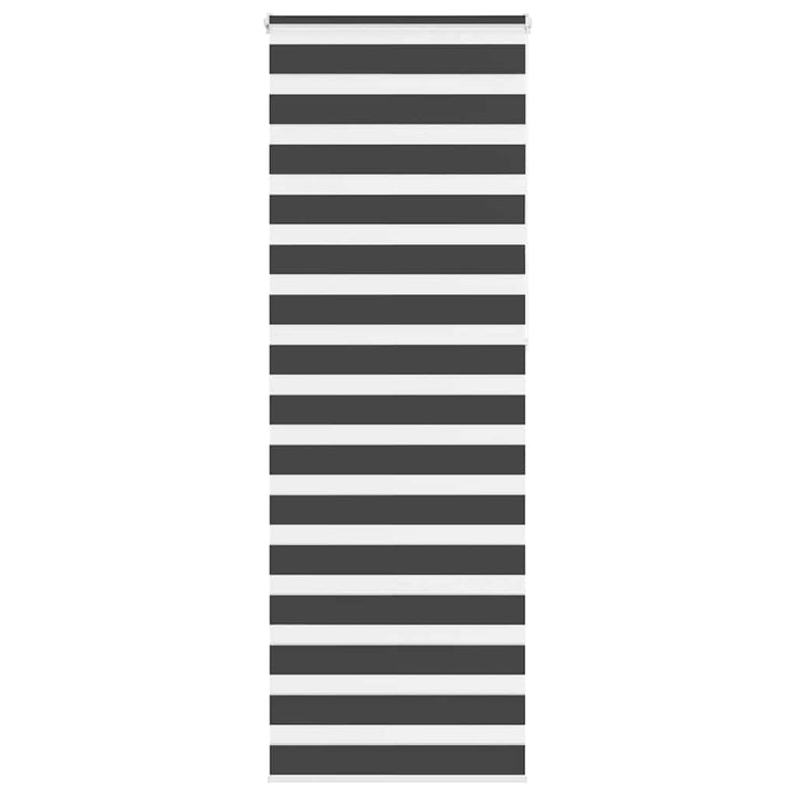 zebragardin sort 80x230 cm stofbredde 75,9 cm polyester