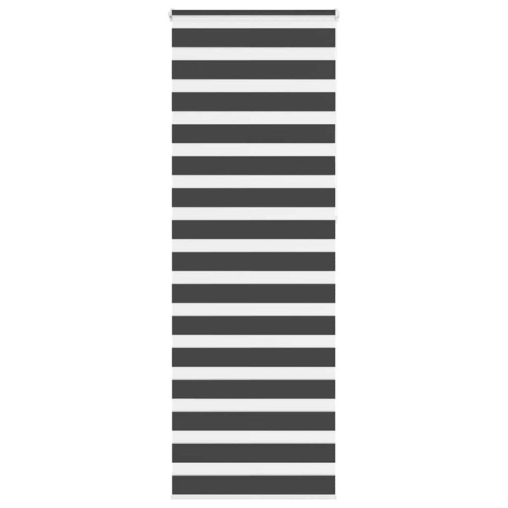zebragardin sort 85x230 cm stofbredde 80,9 cm polyester