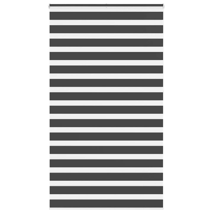 zebragardin sort 120x230 cm stofbredde 115,9 cm polyester