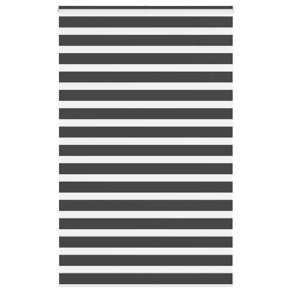 zebragardin sort 140x230 cm stofbredde 135,9 cm polyester