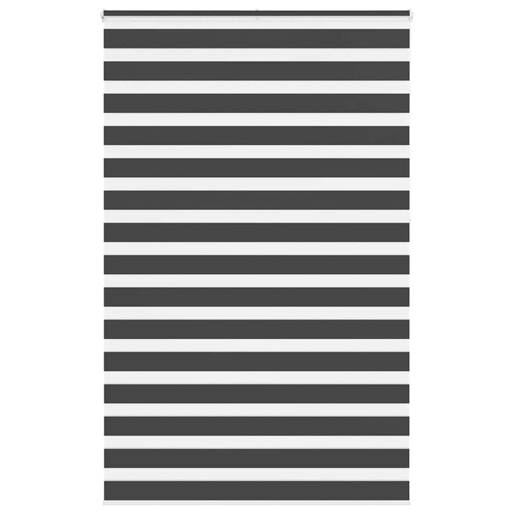 zebragardin sort 150x230 cm stofbredde 145,9 cm polyester