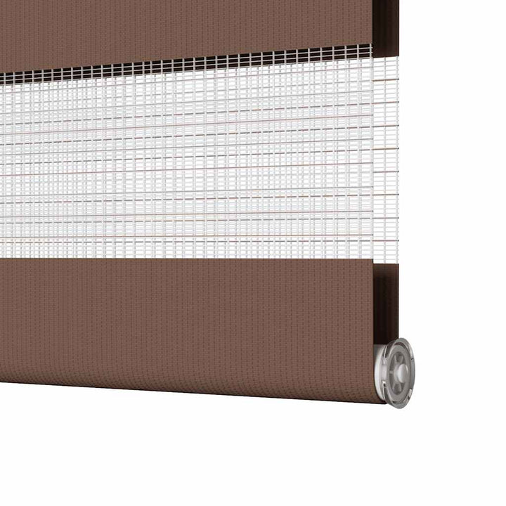 zebragardin brun 70x100 cm stofbredde 65,9 cm polyester