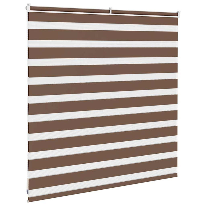 zebragardin brun 140x100 cm stofbredde 135,9 cm polyester