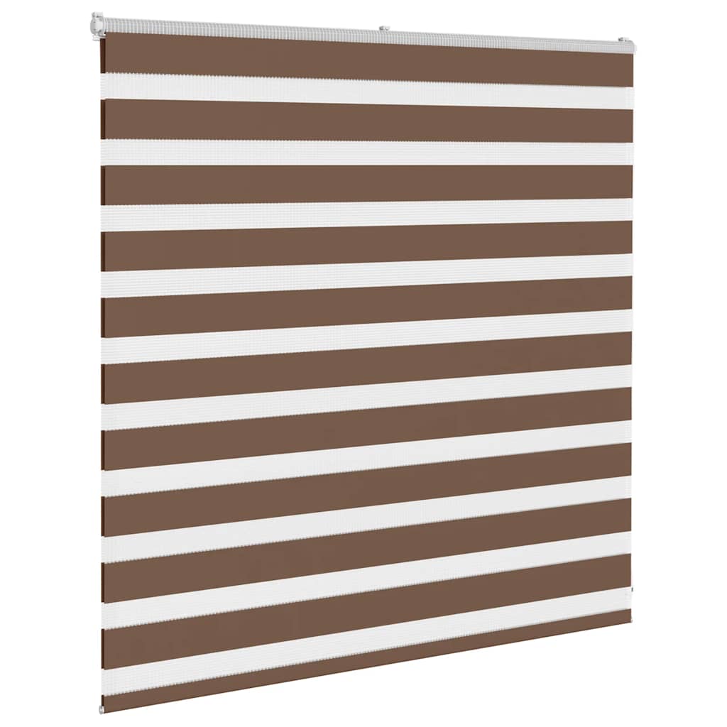 zebragardin brun 145x100 cm stofbredde 140,9 cm polyester