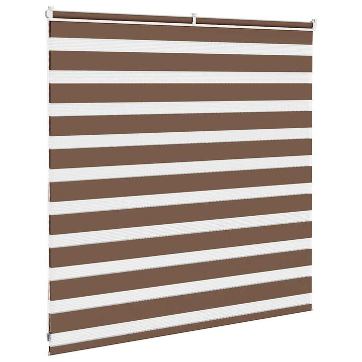 zebragardin brun 145x100 cm stofbredde 140,9 cm polyester