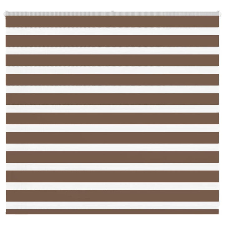 zebragardin brun 155x100 cm stofbredde 150,9 cm polyester