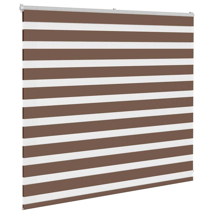 zebragardin brun 165x100 cm stofbredde 160,9 cm polyester